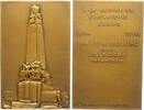 Belgien-Brüssel, Stadt Bronzeplakette -