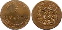 Frankreich Kupfer 5 Centimes Napoleon I. 1804-1814, 1815. -