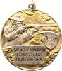 Ochsenfurt, Stadt  vergoldete Bronzemedaille 1927 Vorzüglich