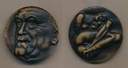 Finland 1974 Kauko Räsänen, Vilhelm Moberg, 1898-1972, memory medal,  104.03 £  +  10.40 £ shipping
