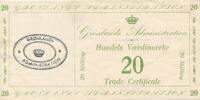 Greenland 1941 20 Skilling, Trade Certificate, VF