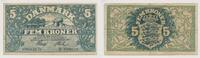 Denmark 5 kroner 1922 SS 97.97 £  +  10.40 £ shipping