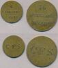 Faroe Islands 1856 C. F. Siemsen 4 and 6 skilling i vare VF
