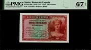 Spain 10 Pesetas 1935 No letter. The best know! PMG 67 EPQ 91.03 £65.02 £  +  21.67 £ shipping