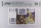 France 500 Francs 1952 Chateaubriand. Very nice note. PMG 63 437.81 £  +  26.01 £ shipping