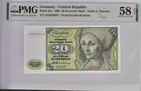 Germany Federal Republic 20 Deustche Mark 1960 PMG 58 EPQ 104.03 £  +  21.67 £ shipping