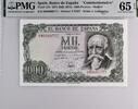 Spain 100 Pesetas 1971 Fancy number. PMG 65 EPQ 50.28 £  +  21.67 £ shipping