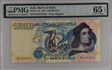 Italy 500000 1997 Beautiful!! PMG 65 EPQ 433.48 £  +  21.67 £ shipping