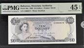 Bahamas 10 Dollars 1968 Very Scarce!! PMG 45 455.15 £411.80 £  +  21.67 £ shipping