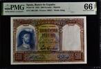 SPAIN 500 Pesetas 1931 PMG 66 EPQ 104.03 £  +  21.67 £ shipping