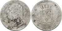 France 5 Francs Louis XVIII -