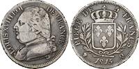 France 5 Francs Louis XVIII -
