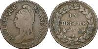 France Un décime Dupré An 7 Paris S 17.35 £ Tax included +  8.68 £ shipping
