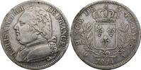 France 5 francs Louis XVIII 1814 Paris SS 147.51 £ Tax included +  8.68 £ shipping