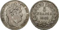 France 5 Francs Louis-Philippe I Tranche en Relief -