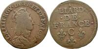 France Liard de France 1656 Caen Louis XIV SS 13.02 £ Tax included +  8.68 £ shipping