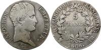 France 5 Francs 1806 Strasbourg SS 112.80 £ Tax included +  8.68 £ shipping