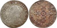France 4 sols Louis xiv -