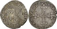 France 1/4 Ecu de Navarre Henri IV -