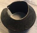 Antique African Bassa Tribal People Copper Metal Anklet Currency Liberia.