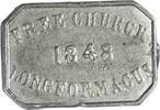 Scotland Communion Token Communion Token, Orwell Free Church -