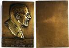 Belgium Plaquette P. L. Dupont, President of the Belgian Ceramics Industry Federation -