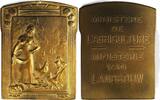 Belgium Plaquette Ministry of Agriculture – Designed by Lecorart – Art Deco -