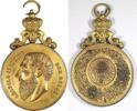 Belgium Medal Leopold II - Flag presentation to students of Wijnsk by Minister Renkin -