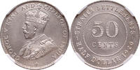 Straits Settlements 50 cents 1920 1920 George V Straits Settlements NGC ... 476.82 £  +  21.67 £ shipping