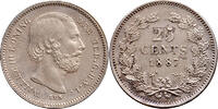 The Netherlands 25 cent 1887 1887 Willem III Pr+ vz+ 1,278.75 £  +  21.67 £ shipping
