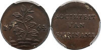 The Netherlands West Indies Duit 1764 Suriname 1764 PCGS MS 62 BN Vrijwe... 249.67 &pound;  +  25.39 &pound; shipping