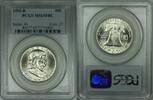 USA Half Dollar 1959-D Franklin Silver 50c Coin PCGS MS-65 Full Bell Lines GEM BU -