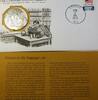 Exonumia Medal Edison's Home NJ Great Historic Sites Proof Silver First Day Cover -