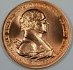 Exonumia Medal Martin Van Buren Indian Peace - U.S. Mint Small Size 33MM Bronze -