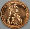 Exonumia Medal James Monroe Indian Peace - U.S. Mint Small Size -