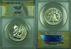 USA Half Dollar Proof Franklin Silver 50c Coin ANACS PF-66 -