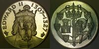 Exonumia Sterling Edward II 1307-1327 England Silver Medal Approx. 1.2 ozt of .925 Fine -