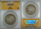 USA Half Dollar 1916-S Walking Liberty Silver ANACS G-4 Details, Scratched Coin -