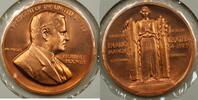 Exonumia Bronze Herbert Hoover U.S. Mint Presidential 33MM Medal -