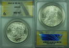 USA $1 Coin Peace Silver Dollar ANACS MS-62 Better Coin (28) A -