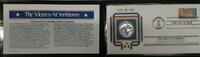 Exonumia Medal Bicentennial of the Battle of Yorktown & Stamp FDC in Folder -