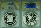 Weltmünzen 2 Rand South Africa Peace Silver Proof Coin ANACS PF-67 DCAM (WB1) -