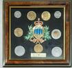 Weltmünzen San Marino Mixed Date 9 Coin Set BU in Frame -