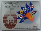 Weltmünzen Centenary of the Federation Australia Uncirculated Six Coin Set -