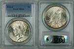 USA Peace Dollar 1934-D Silver Coin $1 PCGS MS-62 (Better Coin) DMK -