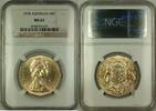 Weltmünzen Australia Fifty Cents 50c Coin NGC MS-63 Choice BU -