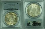 USA $1 Coin Peace Silver Dollar PCGS MS-62 Better Coin/Toned (34-G) -