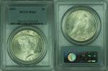 USA $1 Coin Peace Silver Dollar PCGS MS-63 Better Coin (34-L) -