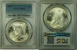 USA $1 Coin Peace Silver Dollar PCGS MS-63 Better Coin (21) L -