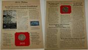 USA Dollar Walking Liberty Silver Half- Circulated, W/ Fact Sheet About -